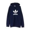 Adidas Hoodies & Sweatvesten Trefoil Hoody Hooded Sweatshirt Blue -Adidas Verkoopwinkel cedc5420f077d2841974a3fcf1ff604e