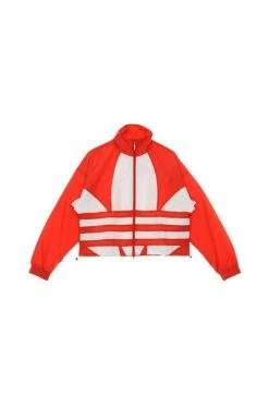 Adidas Hoodies & Sweatvesten Windbreaker Red