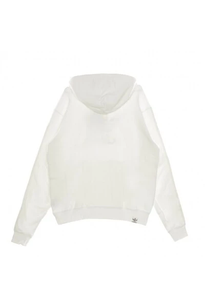 Adidas Hoodies & Sweatvesten Light Hooded Sweatshirt White 3 Adidas Hoodies & Sweatvesten Light Hooded Sweatshirt White