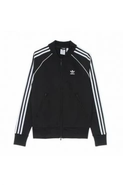 Adidas Hoodies & Sweatvesten Coat Jacket Lady Sst Tracktop Primeblue Black -Adidas Verkoopwinkel d1876076e842046b23137e40d7dcd413