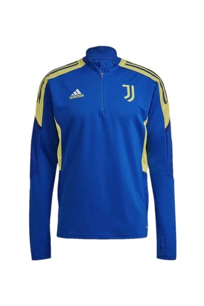 Adidas Sportshirts Juventus EU Trainingtop Senior 2021-2022 Blue 3 Adidas Sportshirts Juventus EU Trainingtop Senior 2021-2022 Blue