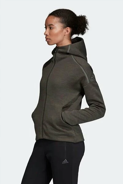 Adidas Hoodies & Sweatvesten Bluza EA0342 Green 7 Adidas Hoodies & Sweatvesten Bluza EA0342 Green - Afbeelding 5