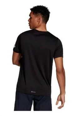 Adidas Sportshirts Training Tops Black