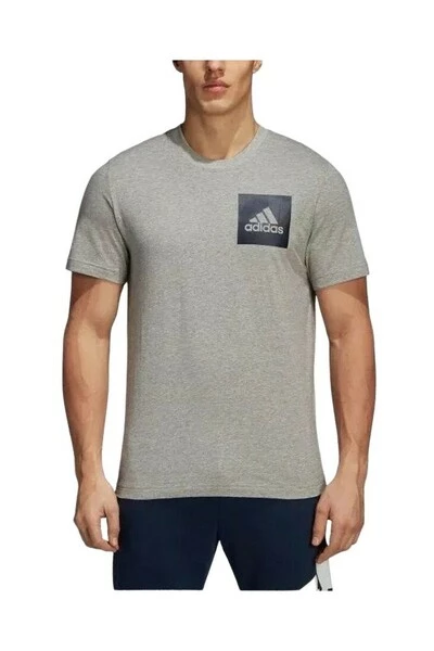 Adidas Shirts Ess Chestlogo T-Shirt Gray 8 Adidas Shirts Ess Chestlogo T-Shirt Gray - Afbeelding 6