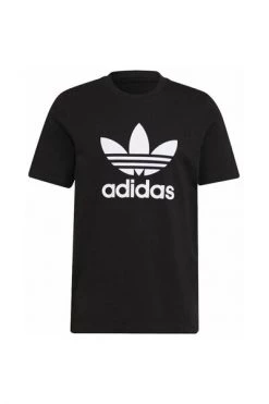 Adidas Shirts TREFOIL T-SHIRT Black