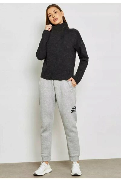 Adidas Hoodies & Sweatvesten Sweatshirt CZ2915 Gray 4 Adidas Hoodies & Sweatvesten Sweatshirt CZ2915 Gray - Afbeelding 2