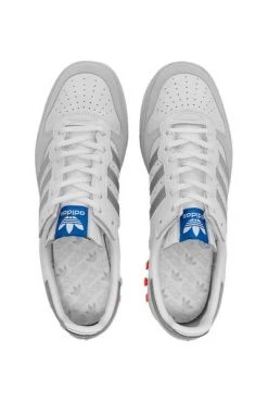 Sneakers Adidas Grand Slam White Amp; Silver White -Adidas Verkoopwinkel e3ebcb3101e4145214aa523a9aae49a4