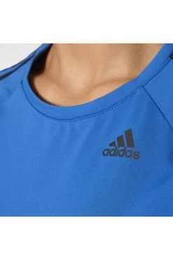 Adidas Outdoor Climalite Designed 2 Move Tee 3 Stripes BK2683 T -shirt Blue -Adidas Verkoopwinkel e53dba22b3da537dd8da5a9eb4fef8ad