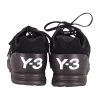 Vintage Schoenen Y-3 X Adidas Yohji Yamamoto ZX Run Sneakers In Black Leather Black