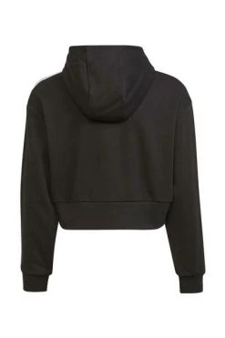 Adidas Sweaters Cropped Hoodie Black