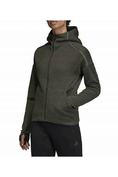 Adidas Hoodies & Sweatvesten Bluza EA0342 Green 4 Adidas Hoodies & Sweatvesten Bluza EA0342 Green - Afbeelding 2