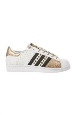 Adidas Customized Sneakers Superstar Sandy White