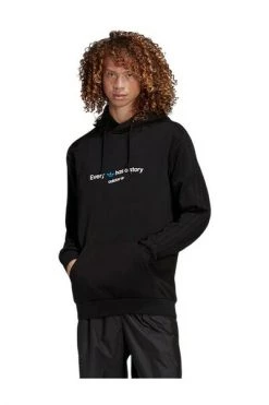 Adidas Hoodies & Sweatvesten HC7162 Sweatshirt Black -Adidas Verkoopwinkel f5fdda7770eddb905174f36a5593d1d7