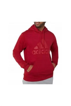 Adidas Hoodies & Sweatvesten BLUZA MUST HAVES BADGE OF SPORT PO FT EB5246 Red -Adidas Verkoopwinkel f602d125715cc18f23d69b3978e69c34