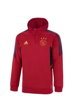 Adidas Trainingspakken Ajax Hooded 1/4 Zip Trainingspak Red -Adidas Verkoopwinkel f788432a008ce68afca3a4009b2b71bf
