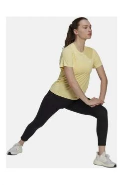 Adidas Sportkleding & Sportschoenen Training T-Shirts Yellow