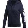 Adidas Hoodies & Sweatvesten Zipped Jacket With Large Printed Logo Blue -Adidas Verkoopwinkel f9f9aaa20bd4efb03d47e6ce6dbf5bae