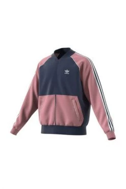 Adidas Hoodies & Sweatvesten Chaqueta SST Fleece TT Pink -Adidas Verkoopwinkel fb2fb6b79474e8dc12998bd81523f631