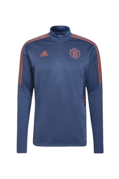 Adidas Trainingspakken Manchester United 1/4 Zip Trainingspak Blue 4 Adidas Trainingspakken Manchester United 1/4 Zip Trainingspak Blue - Afbeelding 2